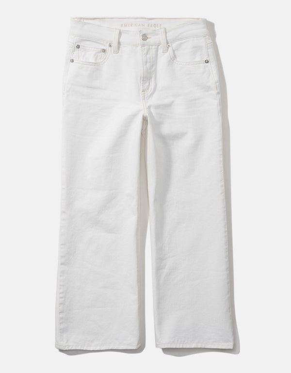 Jean Wide Leg Ae - Blanco