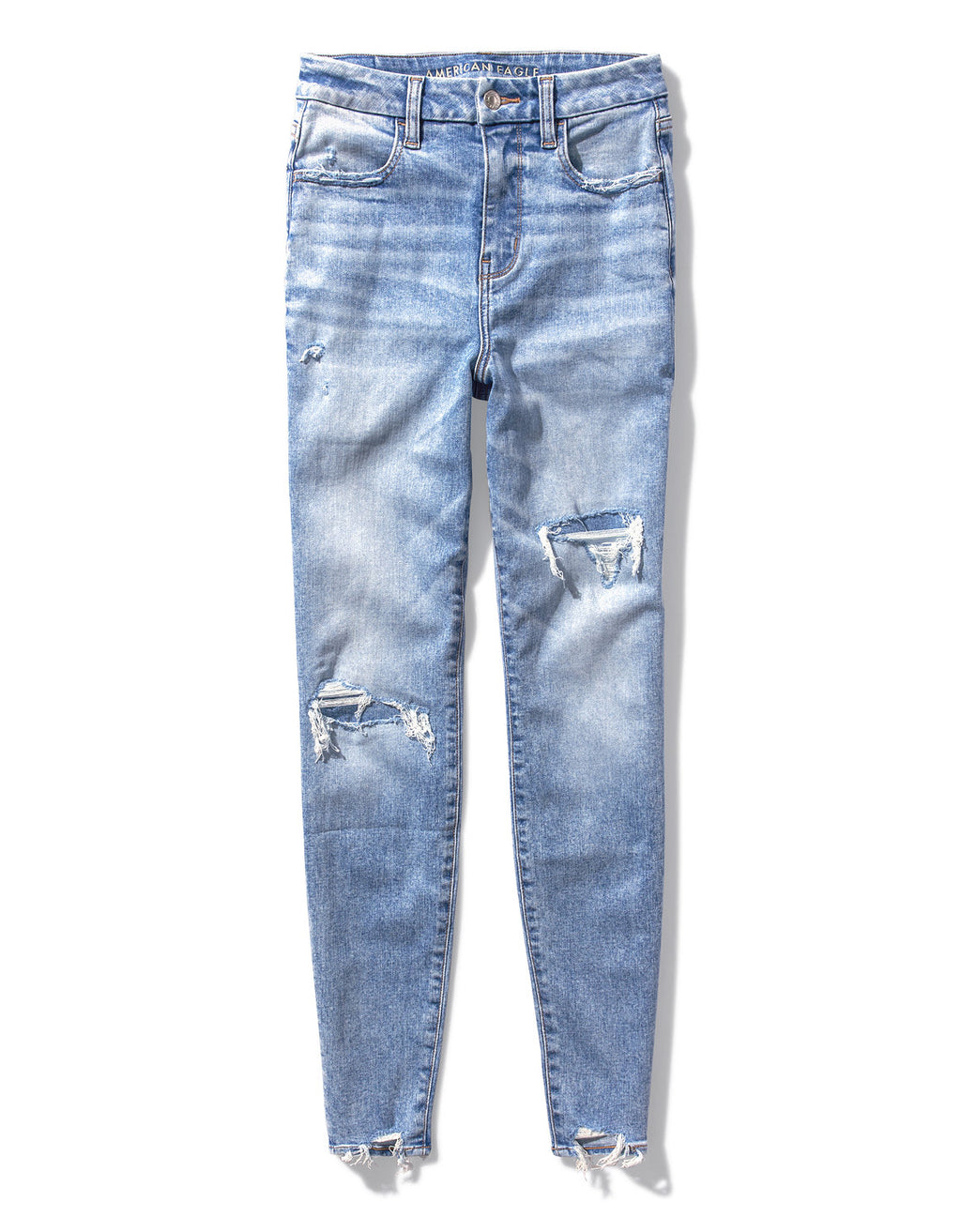 Jegging Tiro Alto con Parches Ae - Azul 3439_4020_436_f