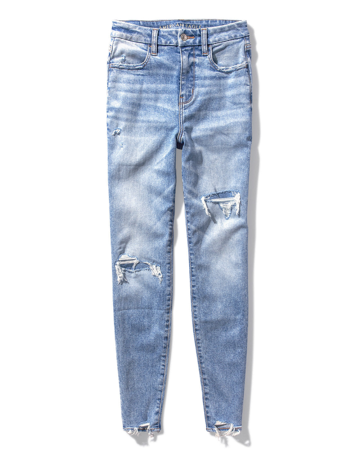 Jegging Tiro Alto con Parches Ae - Azul 3439_4020_436_f