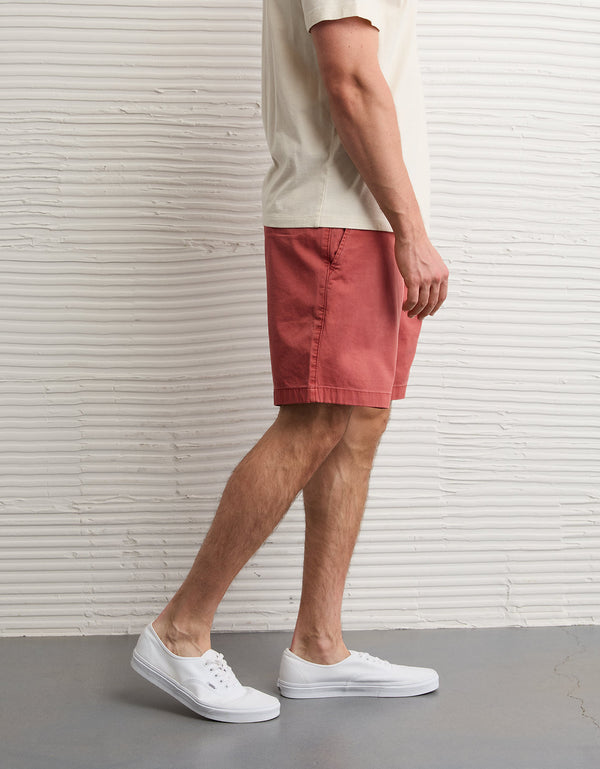 Ae 7 Flex Short Khaki Usado - Naranja