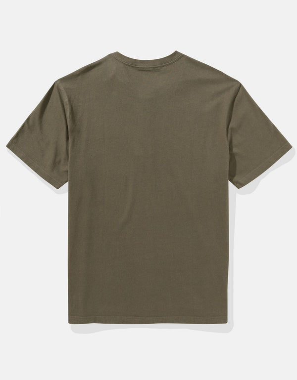 Camiseta cuello Henley manga corta Hombre AE - Generico