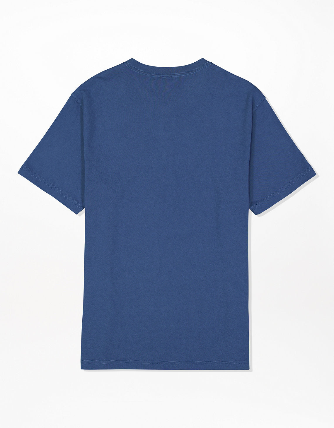 Camiseta cuello Henley manga corta Hombre AE - Azul 4165_1740_408_b