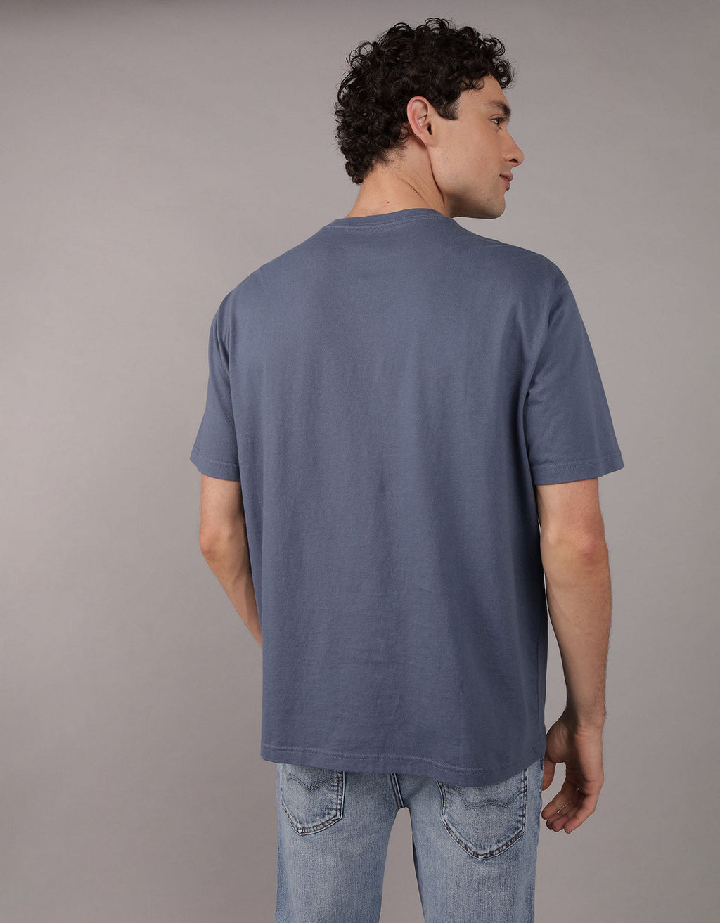 Camiseta cuello Henley manga corta Hombre AE - Generico 4165_1740_526_ob