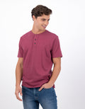 Camiseta cuello Henley manga corta Hombre AE - Generico 4165_1740_613_of