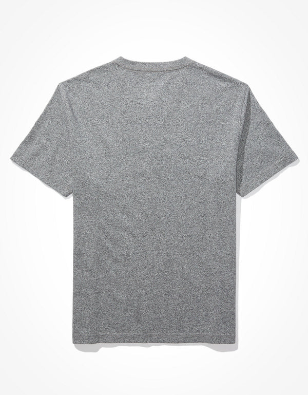 Camiseta de manga corta AE Henley Icon - Gris