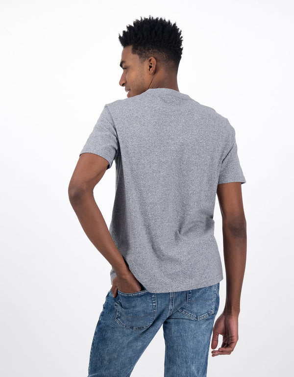 Camiseta de manga corta AE Henley Icon - Gris