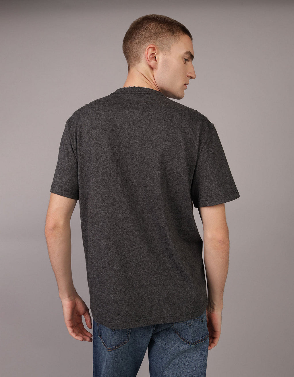 Camiseta de manga corta AE Henley Icon - Generico 4165_1741_027_ob