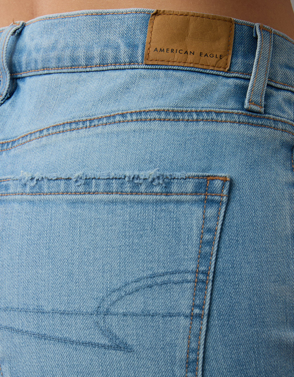 Jean Stovepipe Tiro Alto Mujer AE - Azul 4435_5341_401_d2