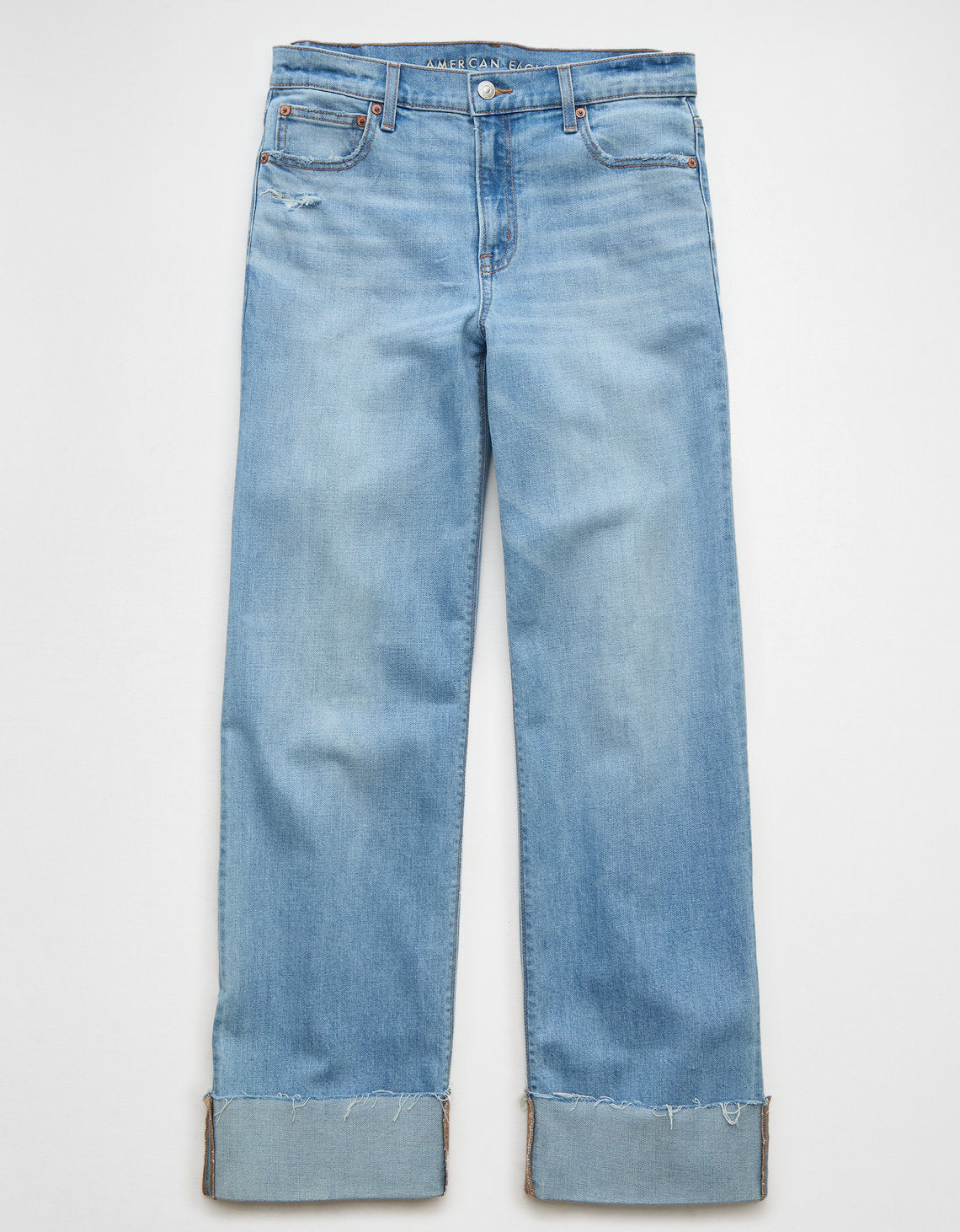 Jean Stovepipe Tiro Alto Mujer AE - Azul 4435_5341_401_f