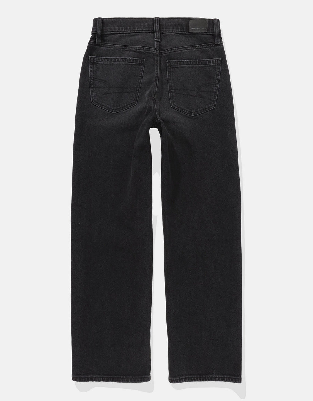Jean Stovepipe Tiro Alto Ae - Negro 4435_5831_016_b