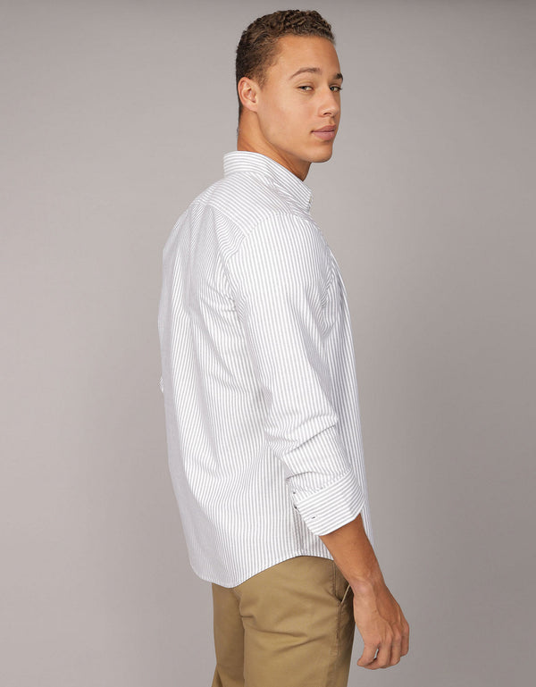 Camisa Oxford Slim Fit Ae - Generico