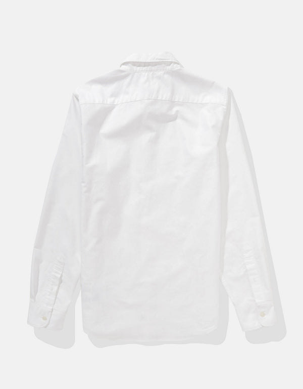 Camisa Oxford Slim Fit Ae - Blanco