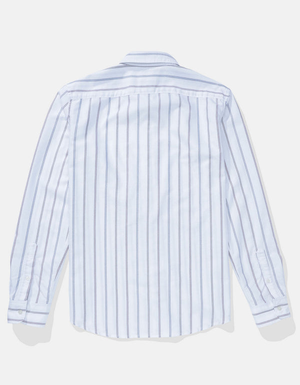 Camisa Oxford Slim Fit Ae - Caqui