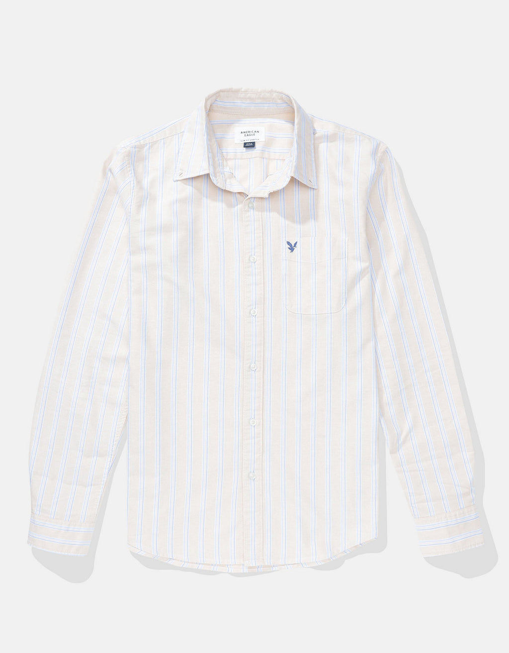 Camisa Oxford Slim Fit Ae - Caqui 5153_2830_212_f
