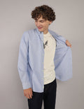 Camisa Oxford Slim Fit Ae - Azul 5153_2830_400_of