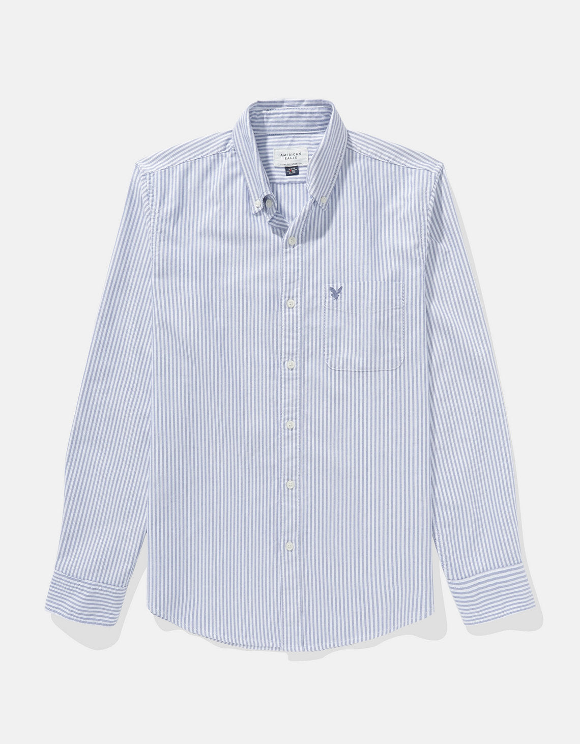 Camisa Oxford Slim Fit Ae - Azul 5153_2830_401_f