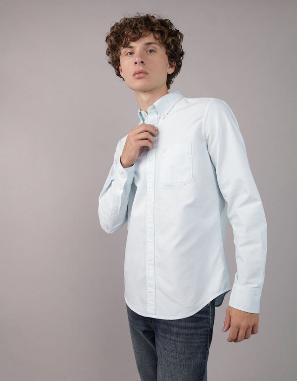 Camisa Oxford Slim Fit Ae - Generico