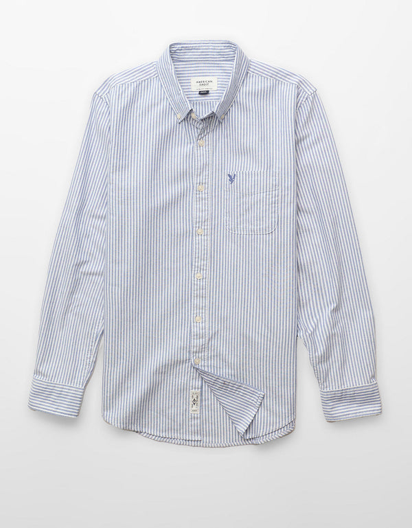 Camisa Oxford Slim Fit Ae - Generico