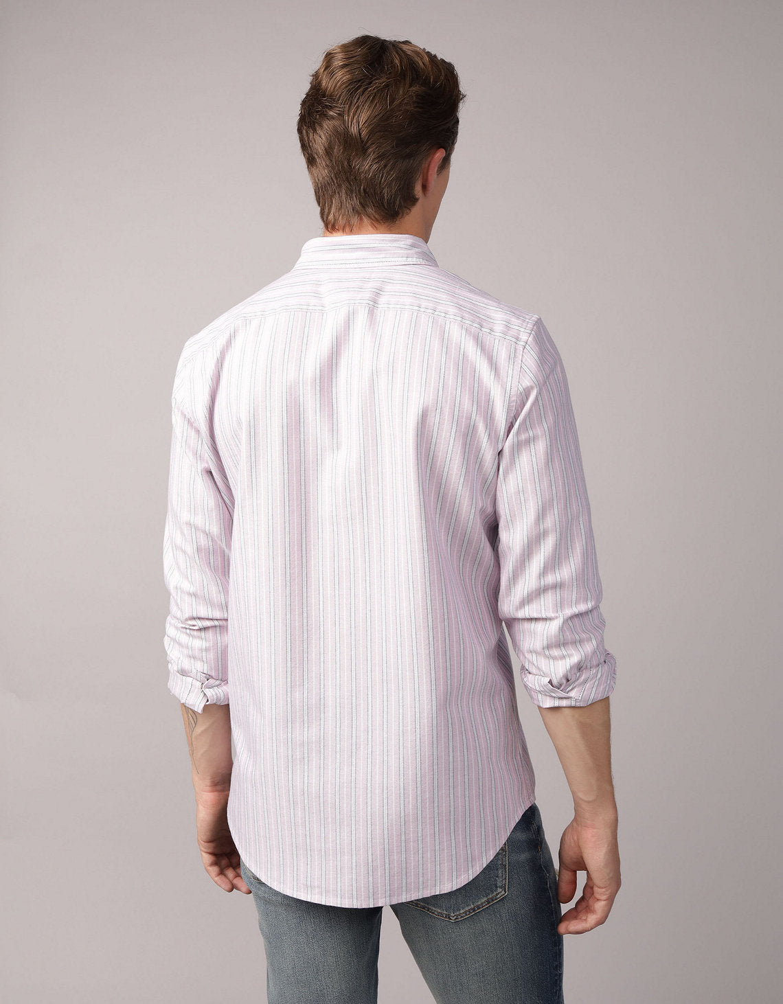 Camisa Oxford Slim Fit Ae - Generico 5153_2830_580_ob