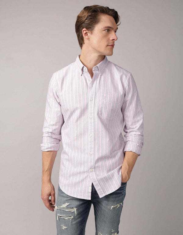 Camisa Oxford Slim Fit Ae - Generico