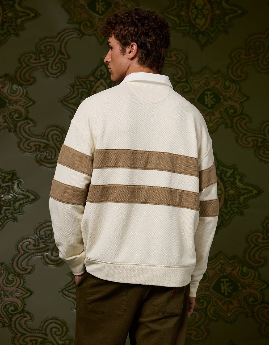 Ae x Tru Kolors Camiseta Tipo Polo Manga Larga - Generico 5165_4855_106_ob