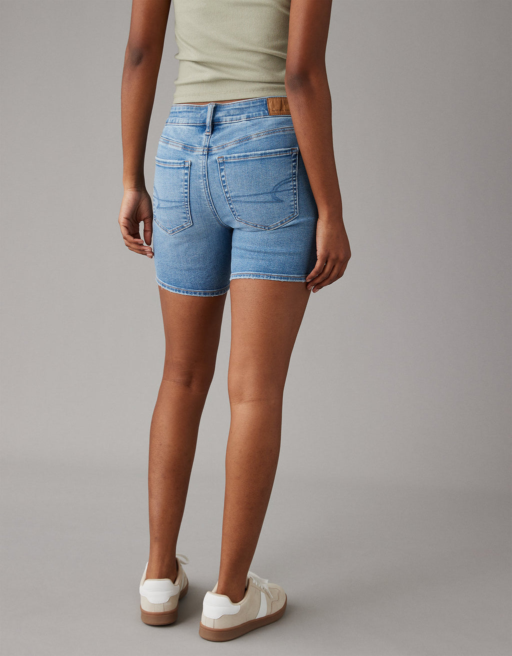 Short Skinny de Tiro Bajo Mujer AE - Generico 6332_7789_432_ob