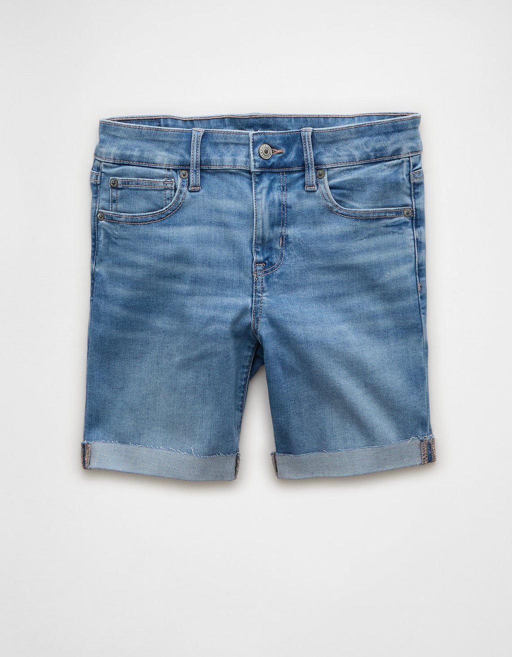 Bermuda skinny de mujer AE - Azul 6332_8166_433_f