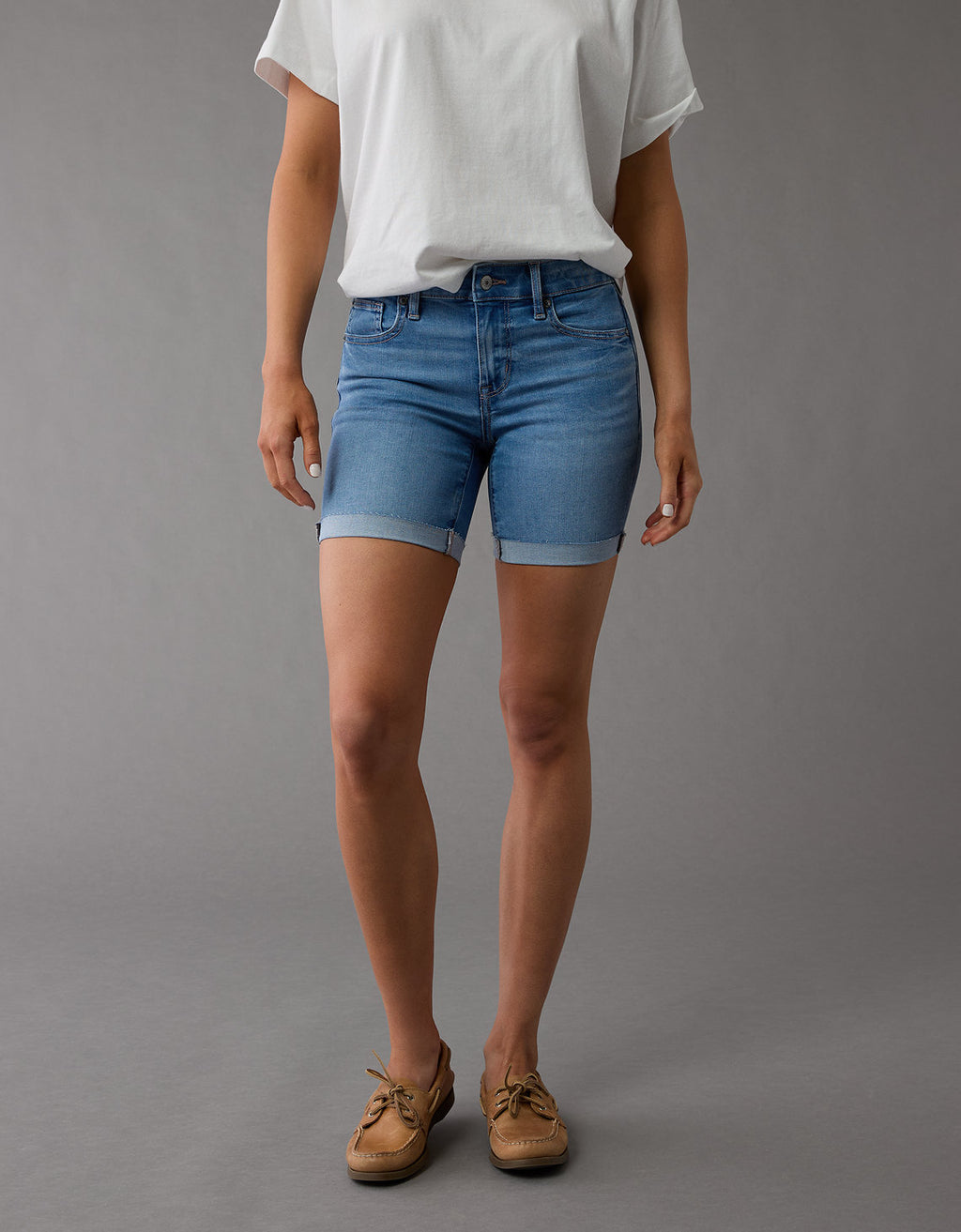 Bermuda skinny de mujer AE - Azul 6332_8166_433_of