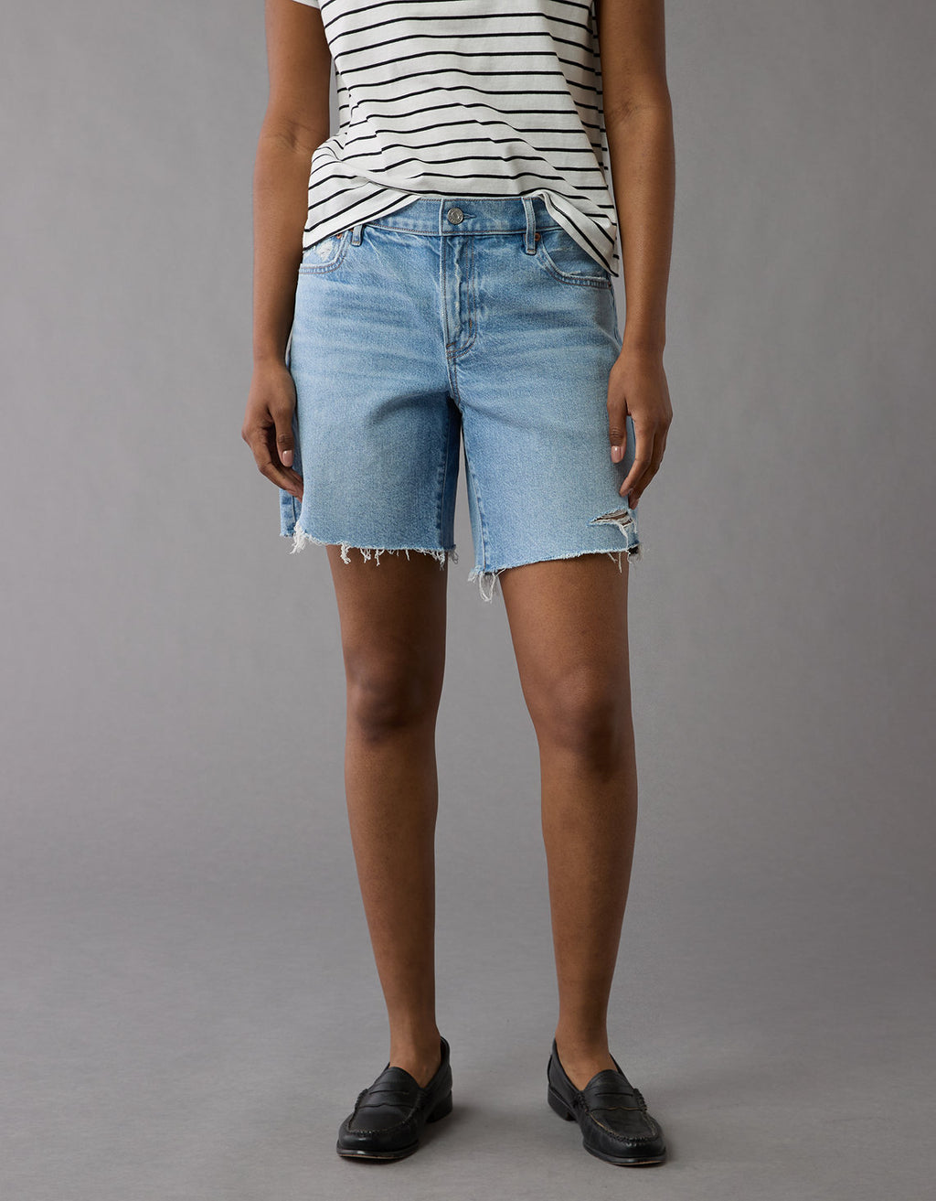 Short Strigid en Denim de 8 para Mujer - Generico 6332_8245_936_of