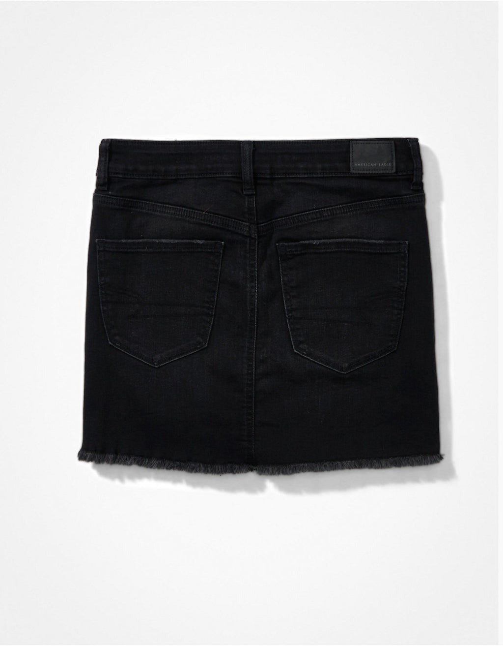 Mini falda AE tiro alto - Negro 8332_4582_081_b