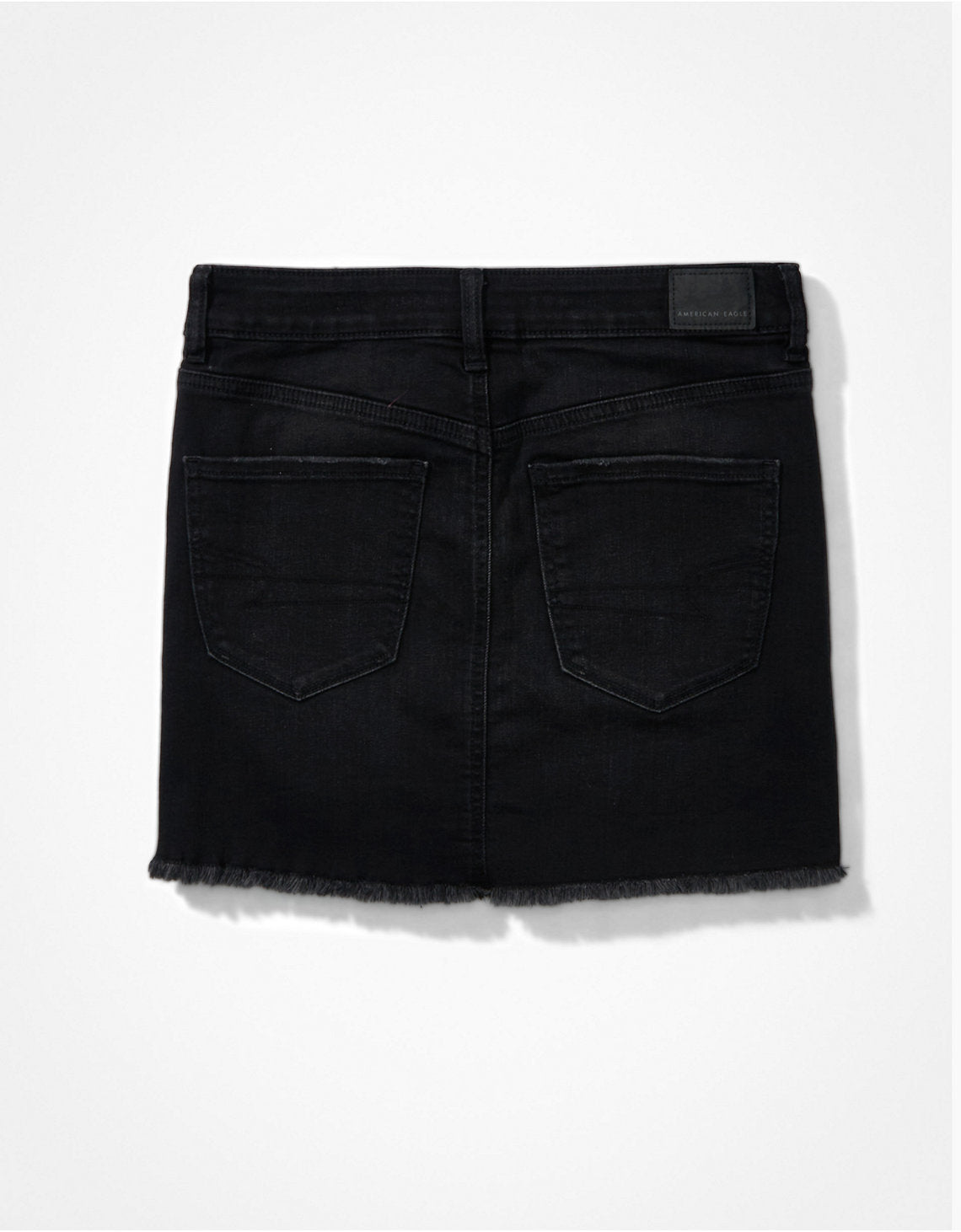 Mini falda AE tiro alto - Negro 8332_4582_081_b