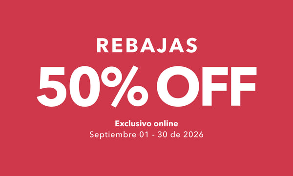 50% OFF SALE