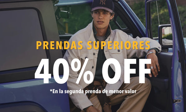 40% OFF EN LA SEGUNDA UND
