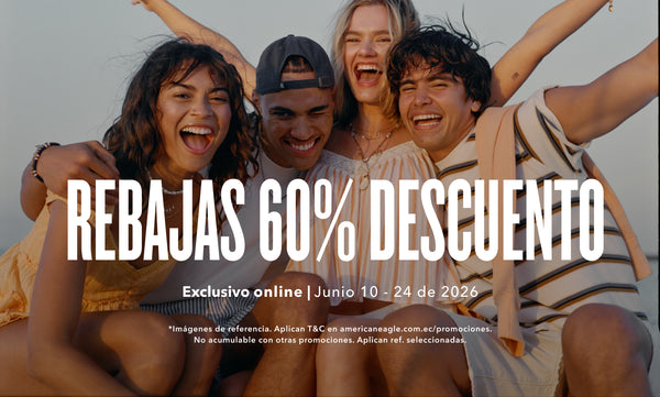Rebajas hasta 60% off