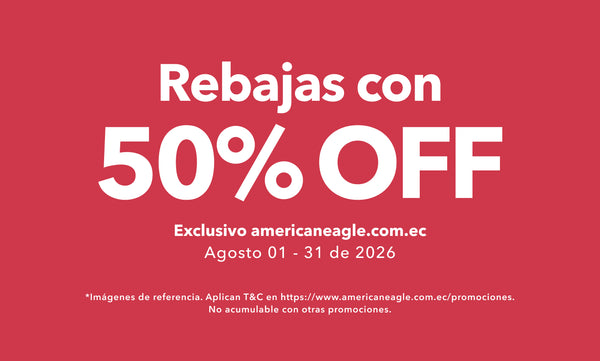 Rebajas con 50% off