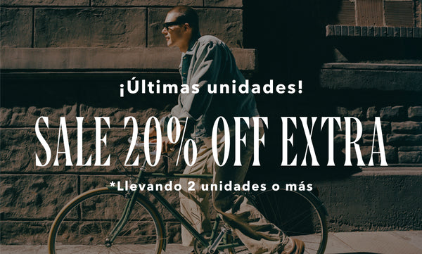 SALE con 20% OFF extra <br> llevando 2 o más unidades